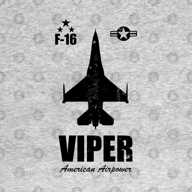 F-16 Viper (distressed) by TCP